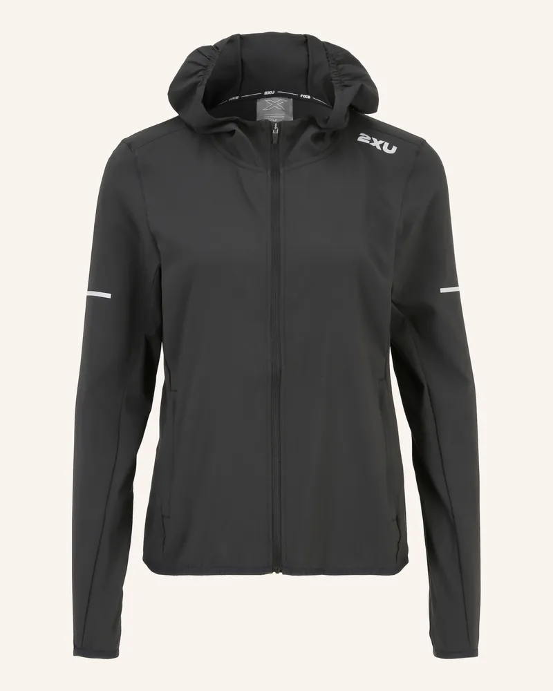 2XU Laufjacke Aero Jacket schwarz Schwarz