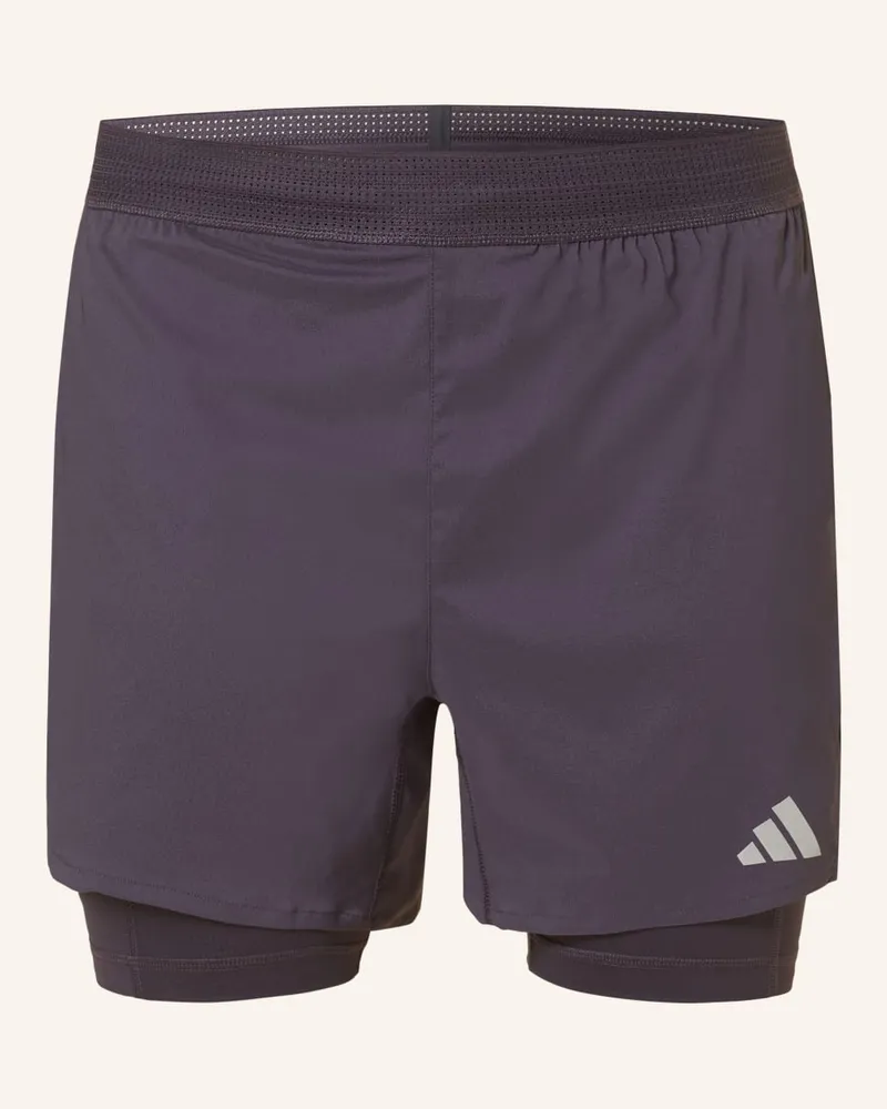 adidas 2-in-1-Trainingsshorts HIIT HEAT.RDY Lila