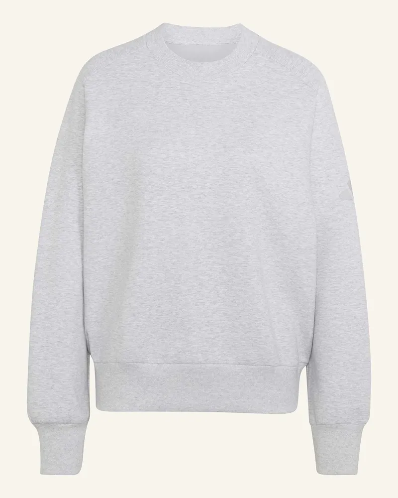 adidas Soft Lux Sweatshirt, Locker Geschnitten grau Grau