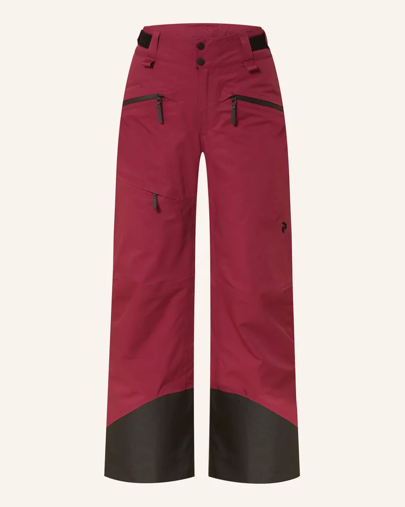 Peak Performance Skihose Insulated 2l rot Dunkelrot