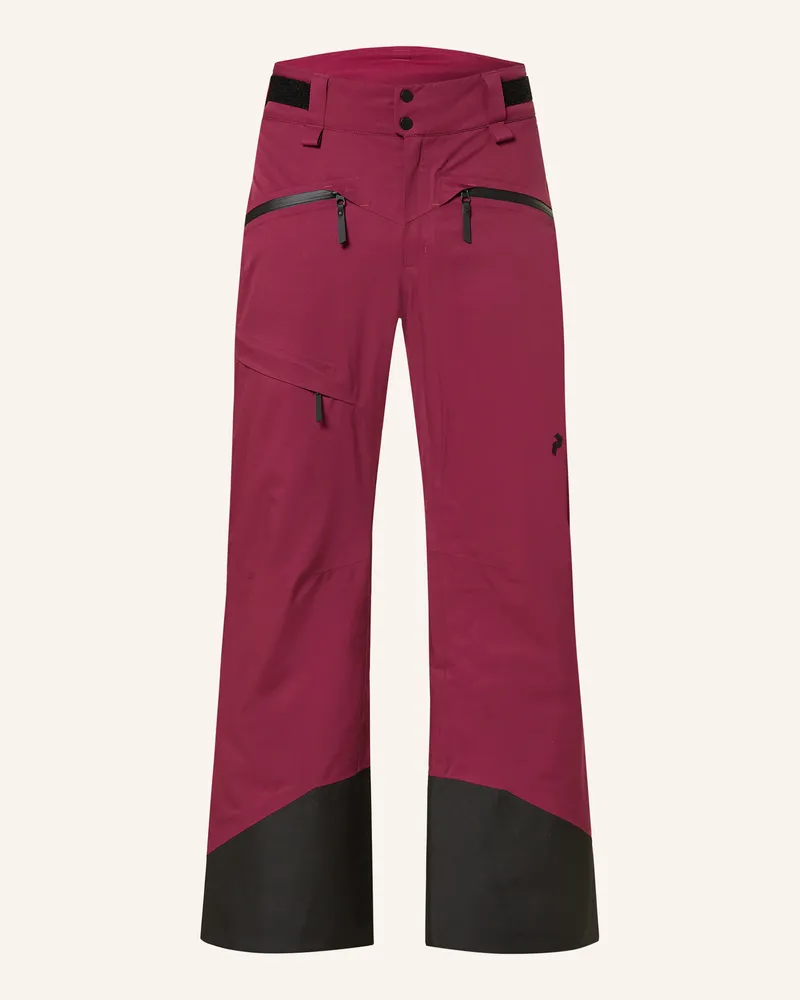 Peak Performance Skihose Insulated 2l rot Dunkelrot