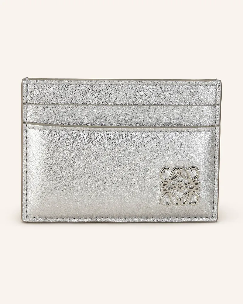 Loewe Kartenetui PUFFER ANAGRAM Silber