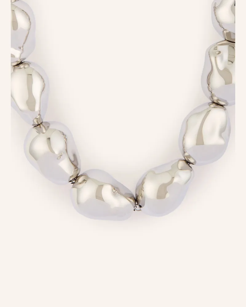 Vanessa Baroni Halskette Big Organic Pearl silber Silber