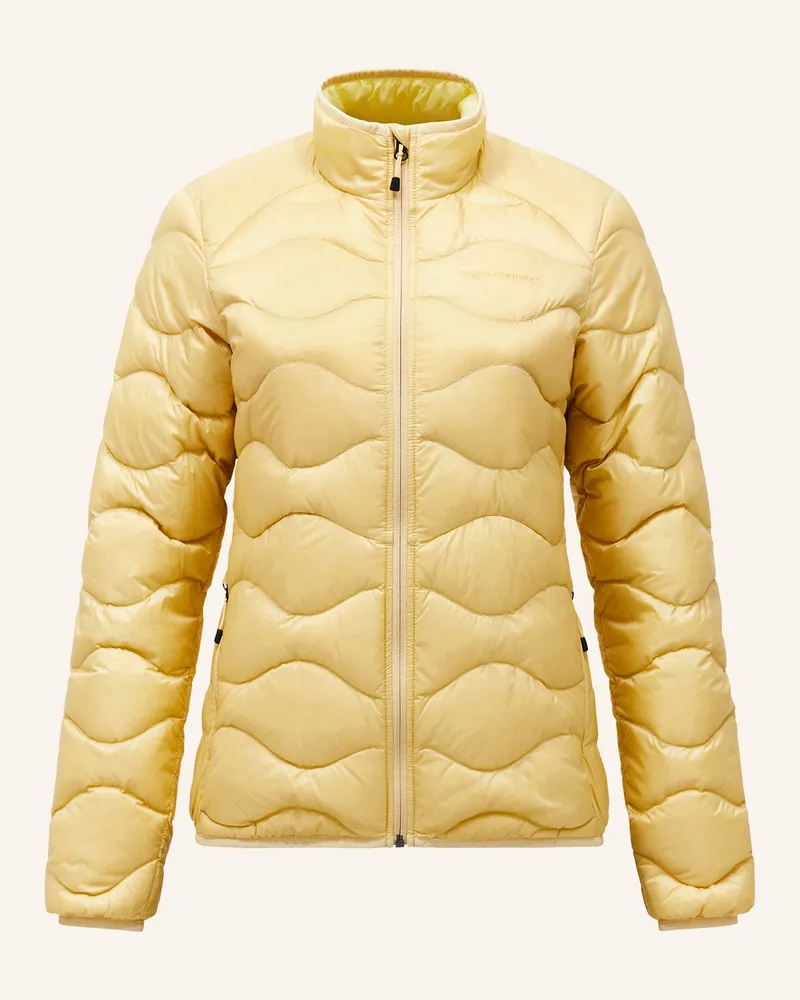 Peak Performance Daunenjacke Helium gelb Gelb
