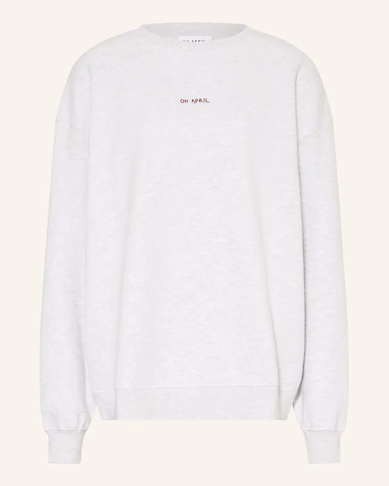 OH APRIL Sweatshirt MAGIC Hellgrau