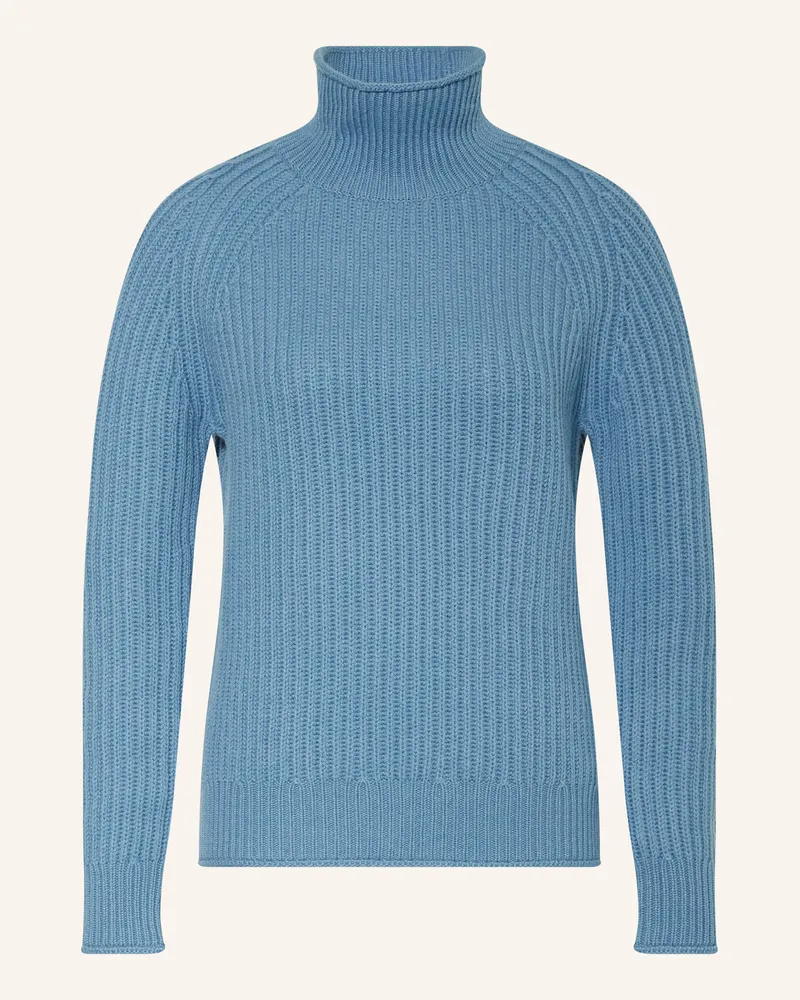 (THE MERCER) N.Y. Cashmere-Pullover Hellblau