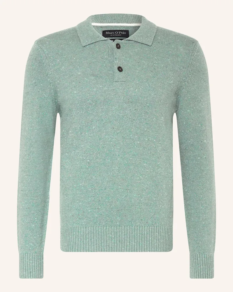 Marc O'Polo Strick-Poloshirt Mint