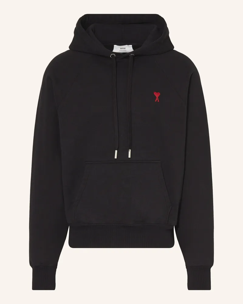 AMI Paris Hoodie Schwarz