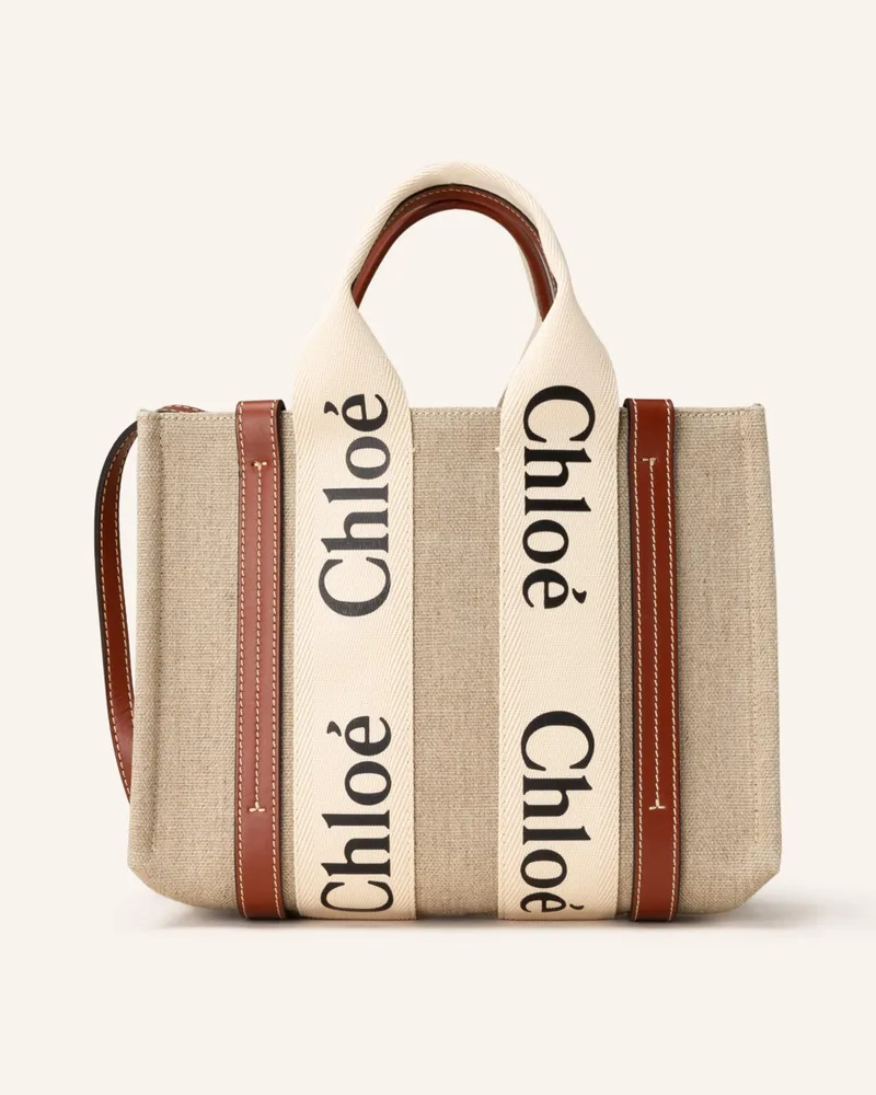 Chloé Umhängetasche beige White