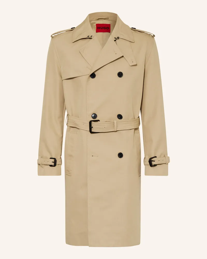 HUGO BOSS Trenchcoat Maluks beige Beige