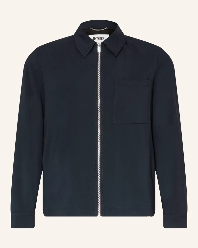Drykorn Overjacket Jerson blau Dunkelblau