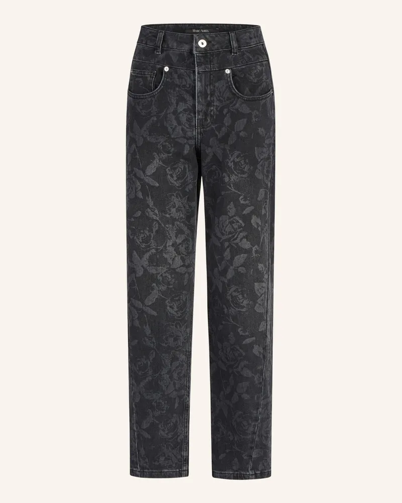 MARC AUREL Barrel Fit Jeans schwarz Schwarz