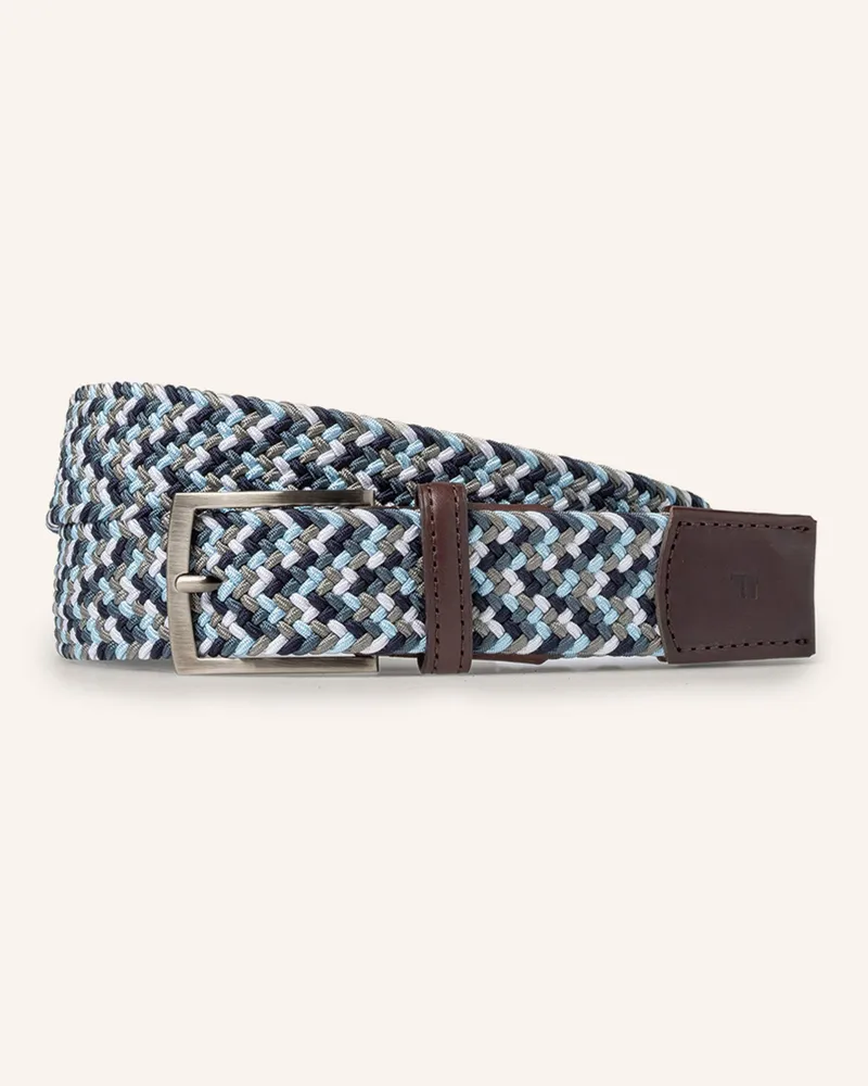 Floris van Bommel Gürtel DE BELTER 38 Blau