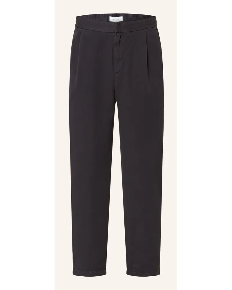 Reiss Hose Extra Slim Fit mit Leinen Blau