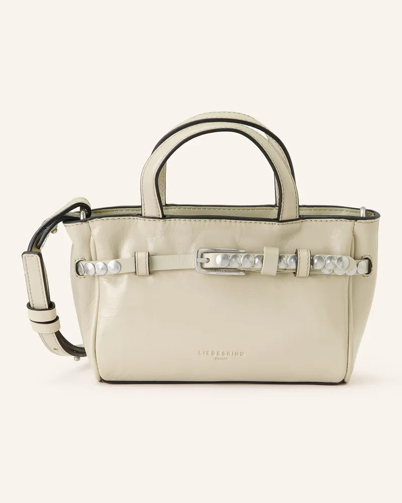 Liebeskind Handtasche Nori Xs Mit Nieten braun Creme