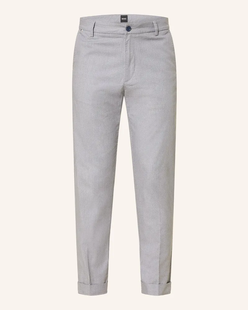 HUGO BOSS Chino Kanre Regular Fit blau Hellgrau