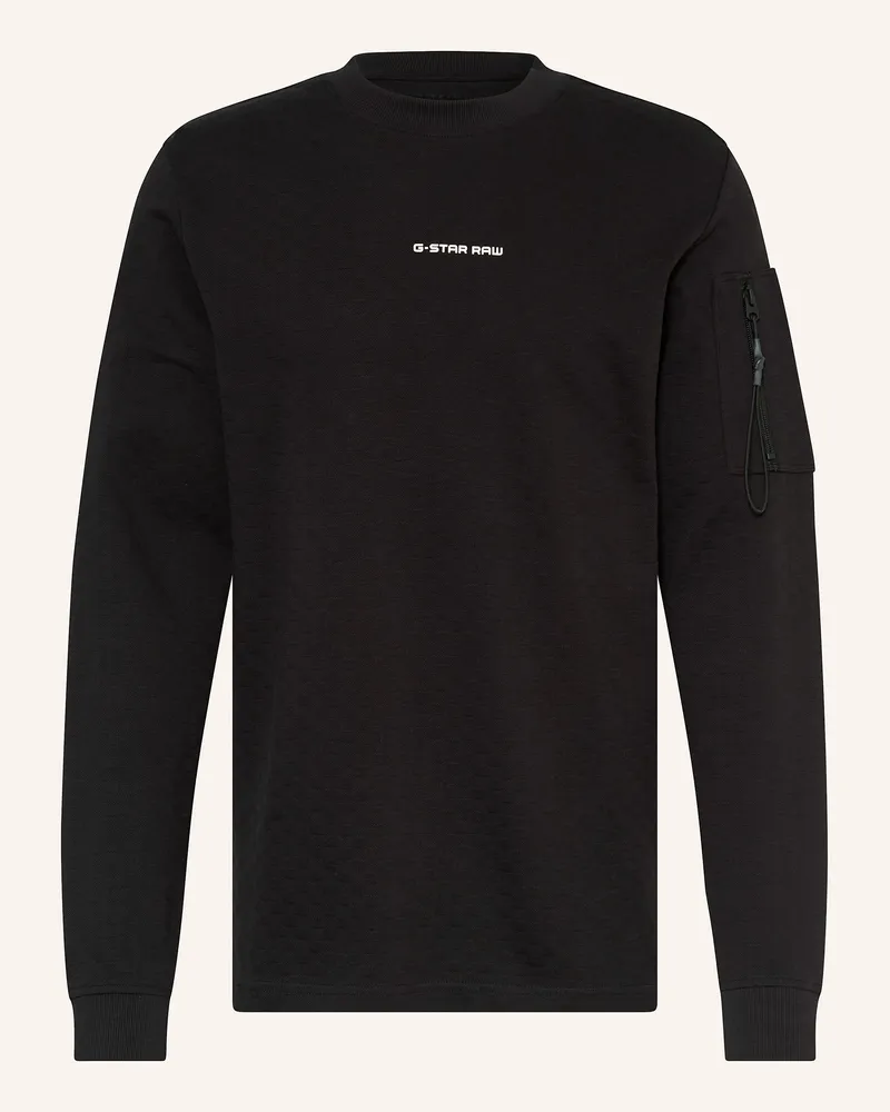 G-STAR RAW Sweatshirt Schwarz