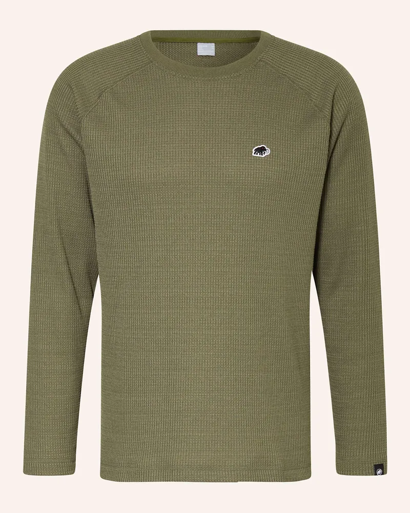 Mammut Longsleeve Oliv