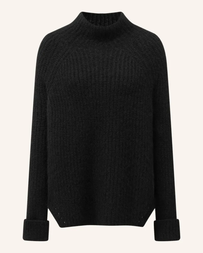 LU REN Pullover Yuna Aus Kaschmir Und Seide schwarz Schwarz