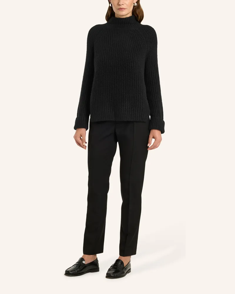 LU REN Pullover Yuna Aus Kaschmir Und Seide schwarz Schwarz