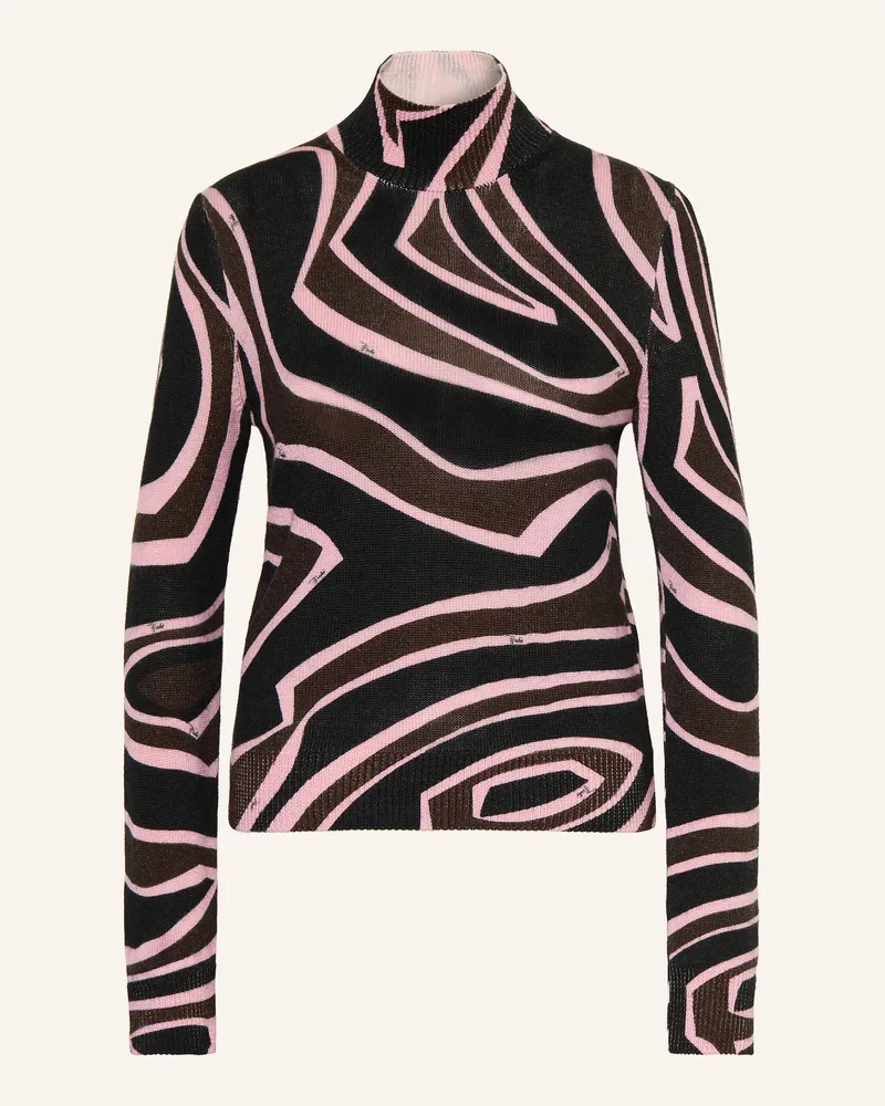 Emilio Pucci Pullover gruen Dunkelbraun