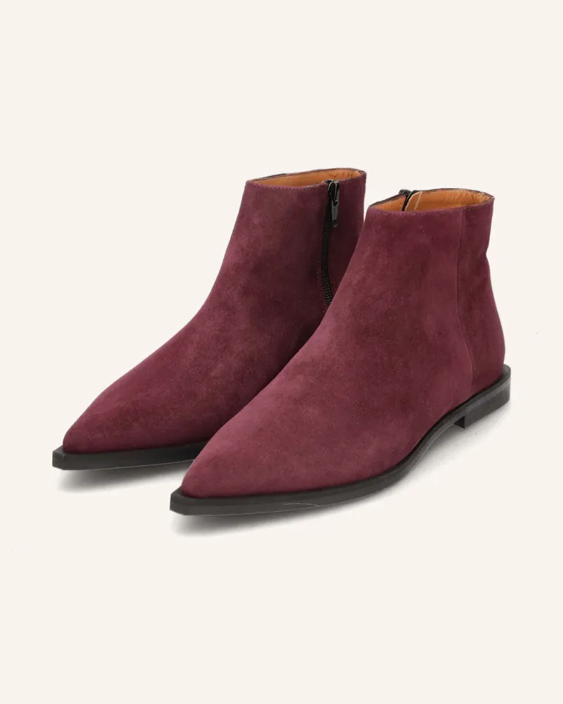 Thea Mika Stiefeletten Dunkelrot