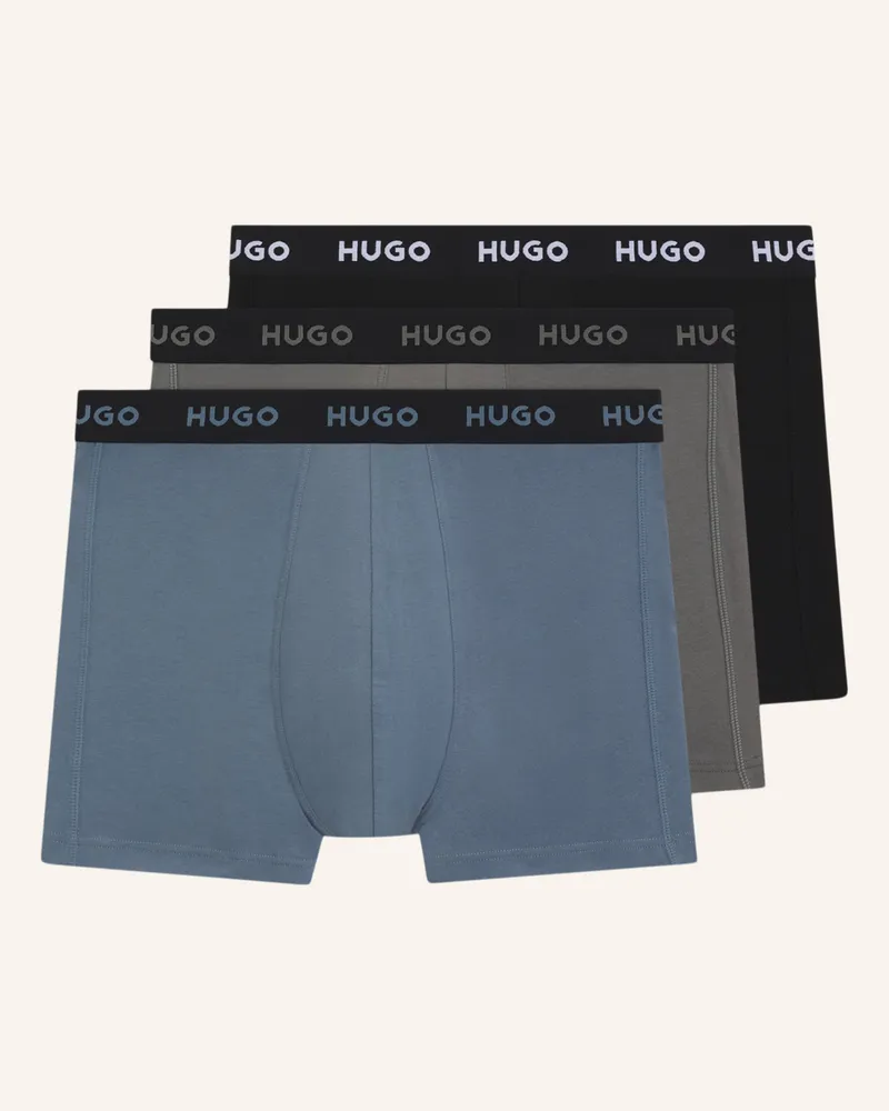 HUGO BOSS Boxershort BOXERBR TRIPLET PACK Weiss