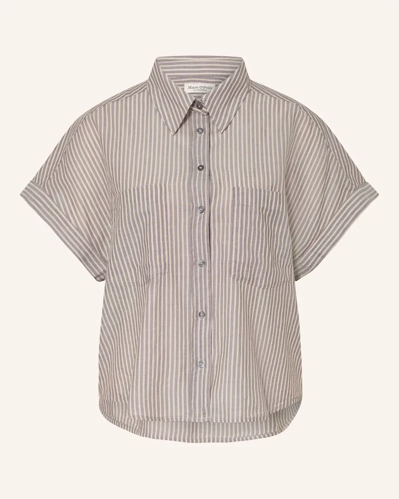 Marc O'Polo Hemdbluse grau Grau