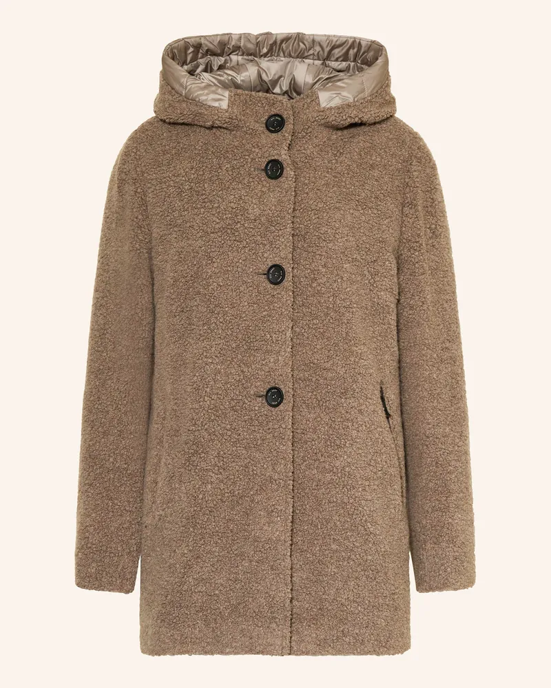 Gil Bret Teddyfell-Jacke Taupe
