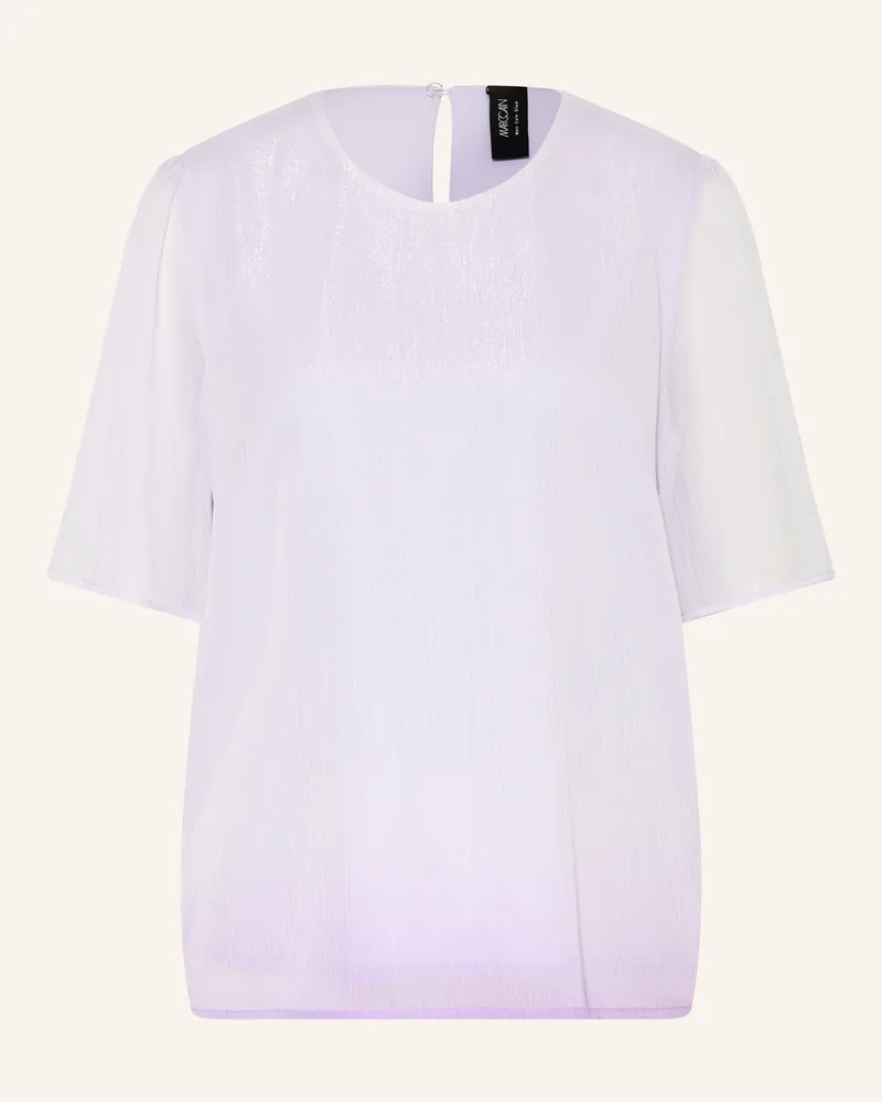 Marc Cain Blusenshirt Mit Glitzergarn lila 715