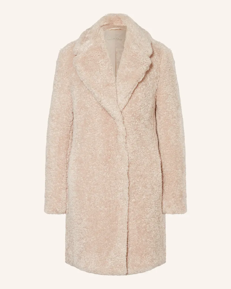 lilienfels Teddyfell-Mantel Beige