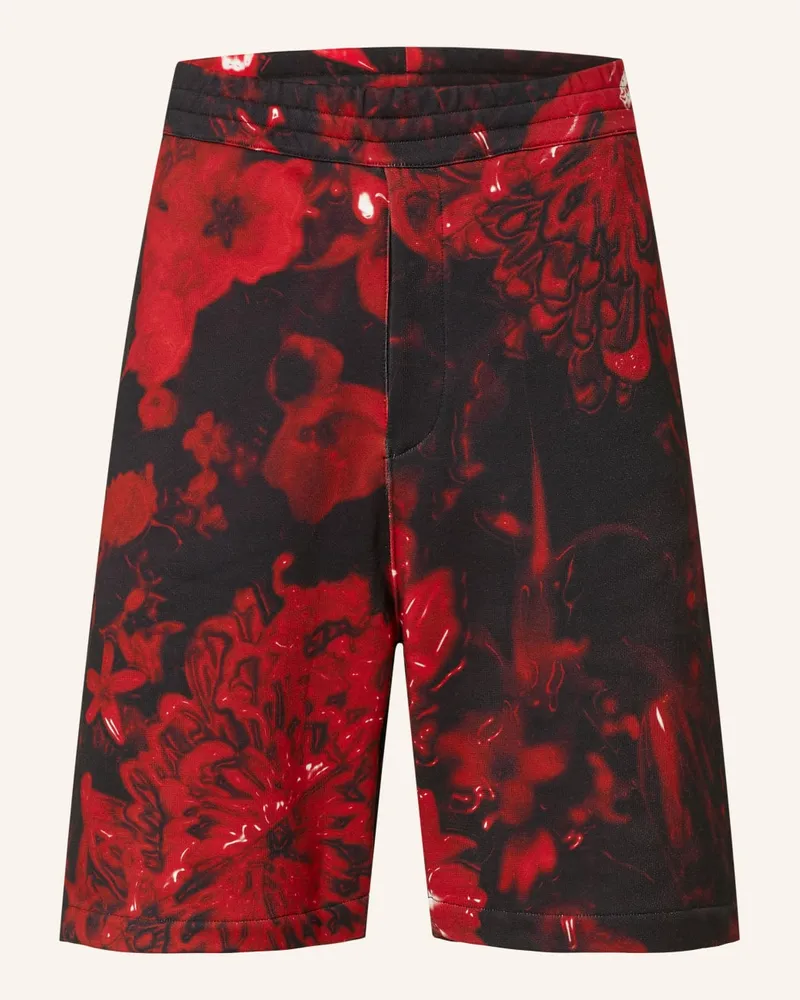 Alexander McQueen Sweatshorts Rot