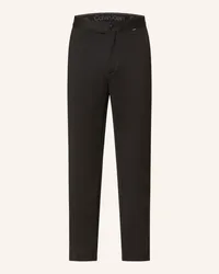 Calvin Klein Jerseyhose Tapered Fit Schwarz