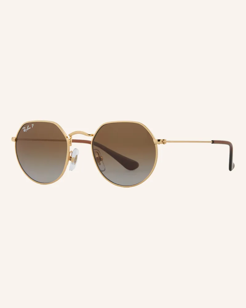 Ray Ban Sonnenbrille rb9565s gold Gold