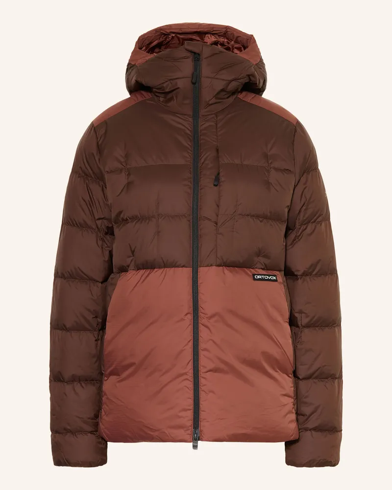 Ortovox Daunenjacke Downwool 270 rot Dunkelrot