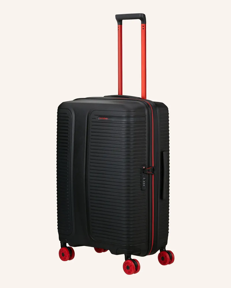 Samsonite Trolley Spinner Prodiver schwarz Schwarz