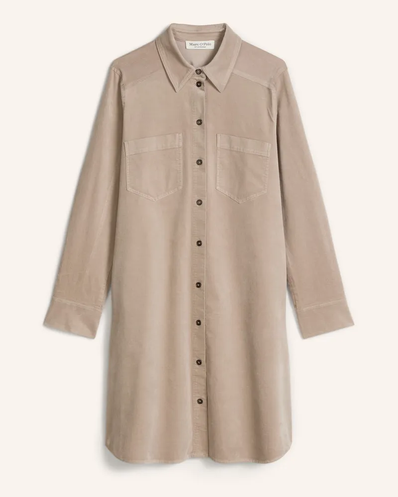 Marc O'Polo Samtkleid beige Beige