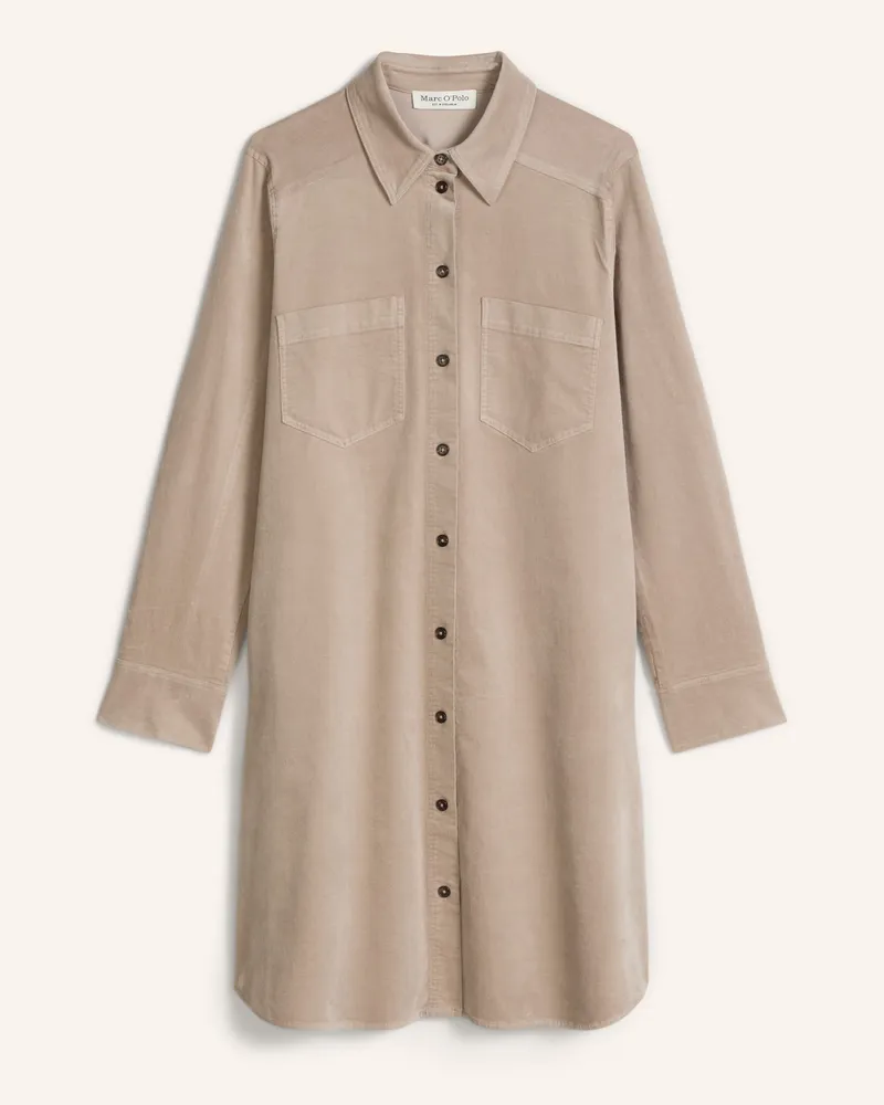 Marc O'Polo Samtkleid beige Beige