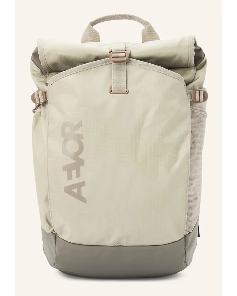 AEVOR Rucksack ROLL PACK 20 l mit Laptop-Fach Weiss