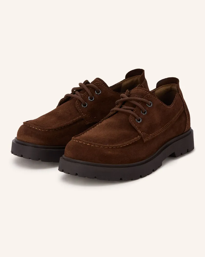 Birkenstock Schnürer Highwood Moc Lace braun Dunkelbraun