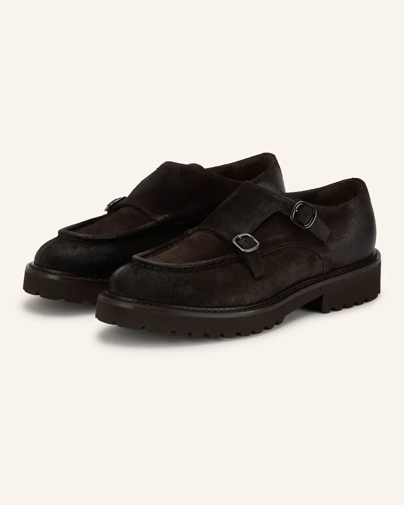 Doucal´s Double-Monks Philadelphia braun Dunkelbraun