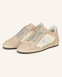 Golden Goose Sneaker BALL STAR mit Pailletten Weiss