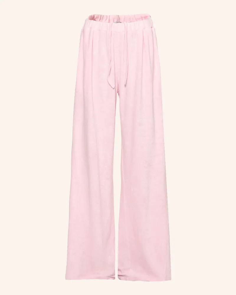 True Religion Frotteehose Wide Leg Pink