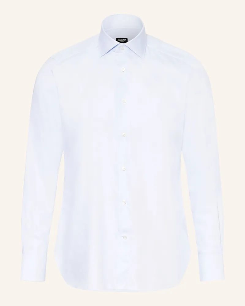 Ermenegildo Zegna Hemd TROFEO™ Slim Fit Hellblau