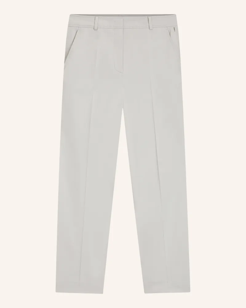 HUGO BOSS Business Hose TECARINO2 Tapered Fit Silber