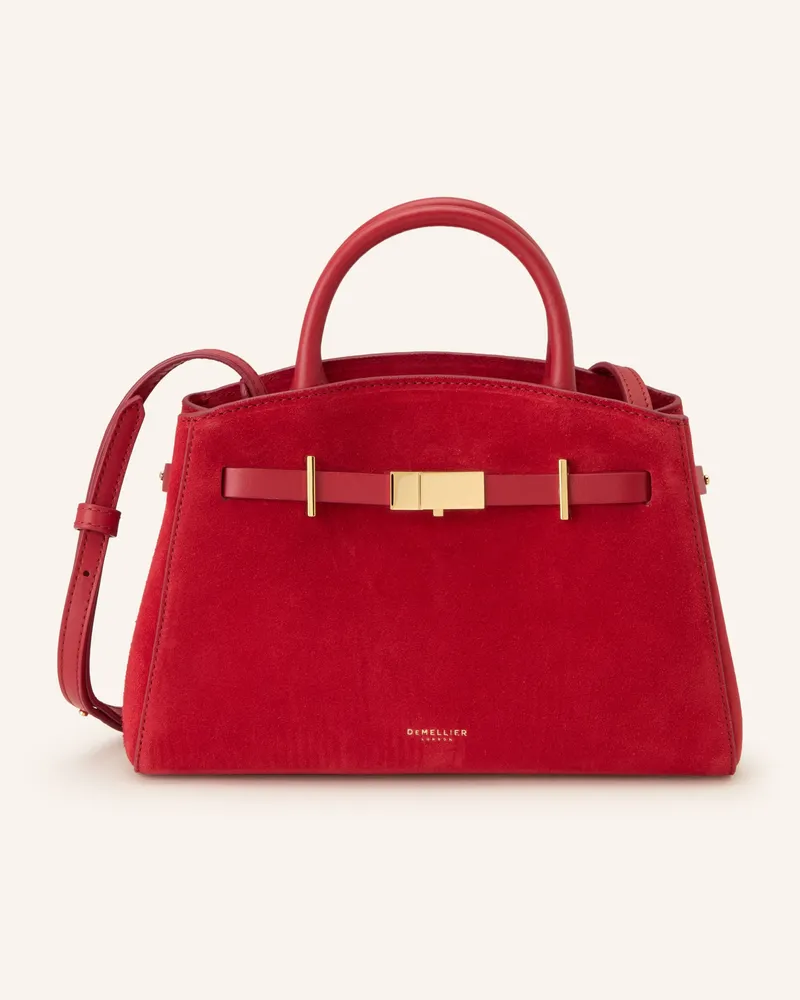 DeMELLIER Handtasche The Small Hudson rot Rot