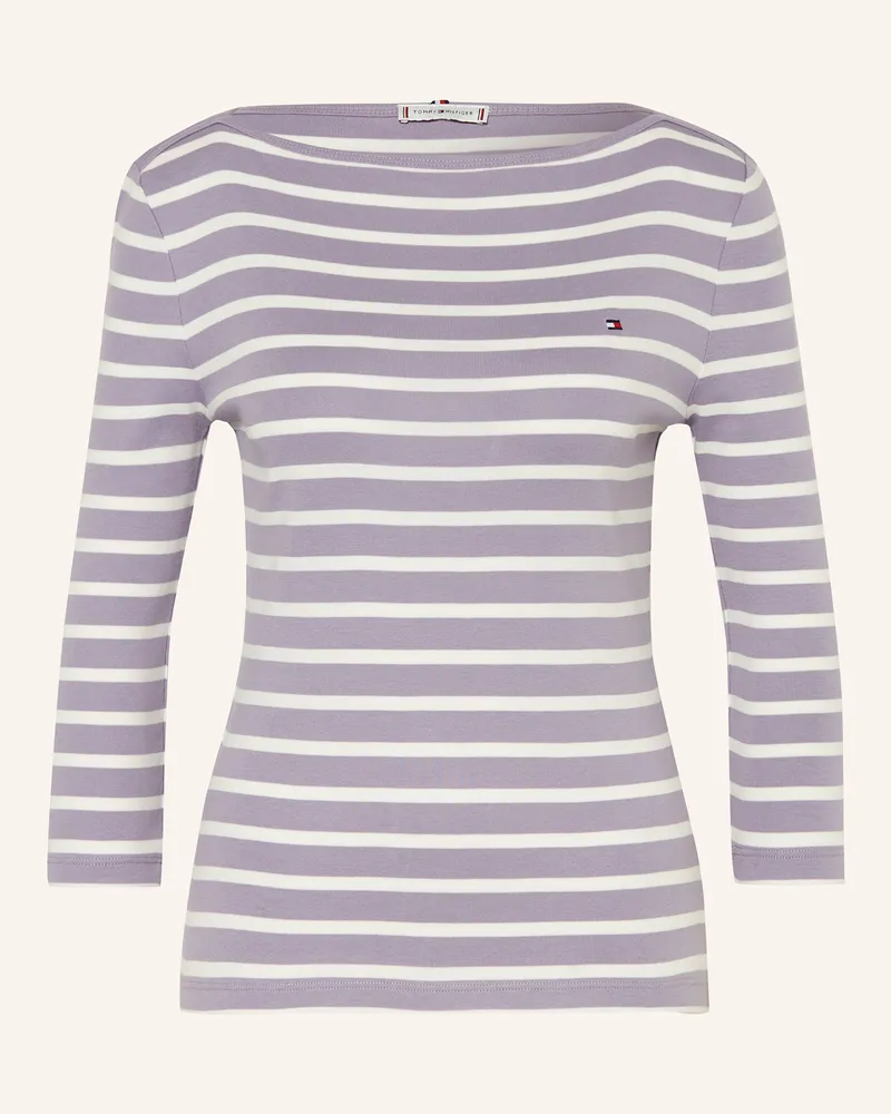 Tommy Hilfiger Shirt mit 3/4-Arm Lila