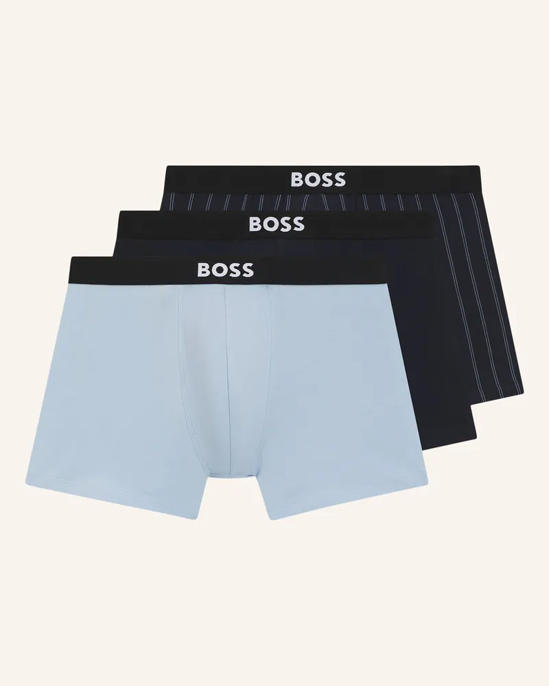 HUGO BOSS Boxershort BOXERBR3P BOSS ONE D Blau
