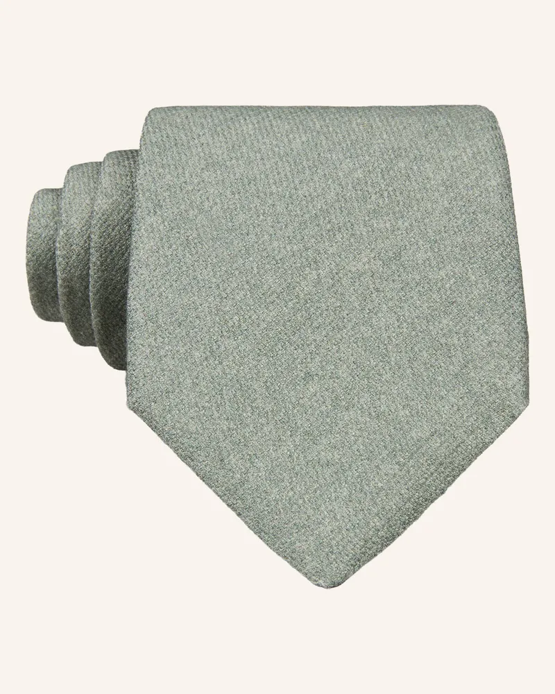 Profuomo Krawatte gruen Hellgrün