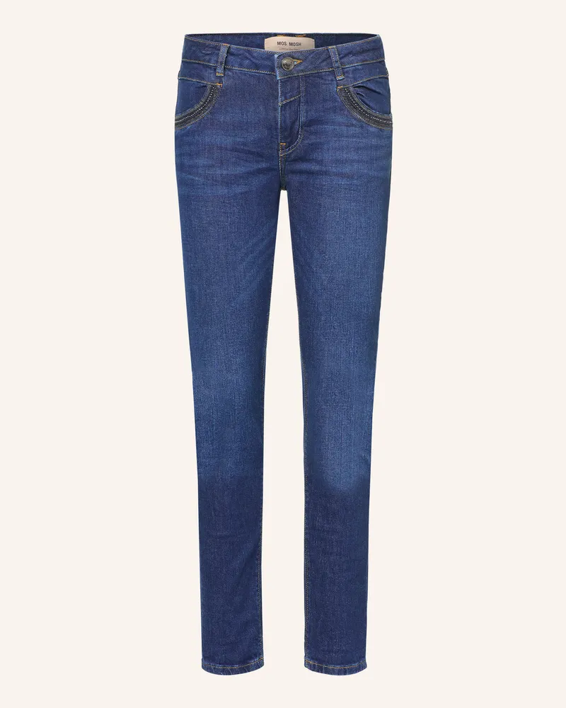 Mos Mosh Skinny Jeans Mmnaomi Mit Nieten blau 447